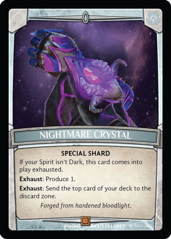 Nightmare Crystal, Standard, front