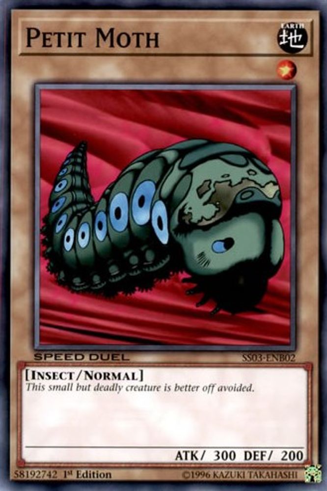 Petit Moth, 1st-edition, front