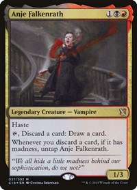 Anje Falkenrath, Commander 2019
