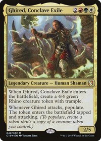 Ghired, Conclave Exile, Commander 2019