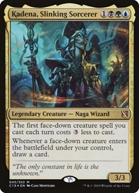 Kadena, Slinking Sorcerer, Commander 2019