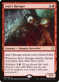 Anje's Ravager, Commander 2019