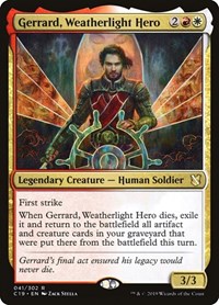 Gerrard, Weatherlight Hero, Commander 2019