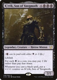 K'rrik, Son of Yawgmoth, Commander 2019
