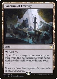 Sanctum of Eternity, Commander 2019