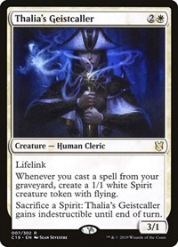 Thalia's Geistcaller, Commander 2019