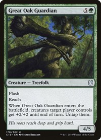 Great Oak Guardian, Commander 2019
