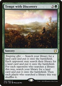 Tempt with Discovery, Commander 2019