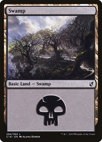 Swamp (294), Commander 2019