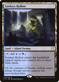 Sunken Hollow, Commander 2019