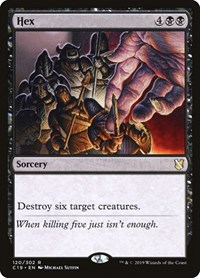 Hex, Commander 2019