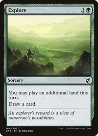 Explore, Commander 2019