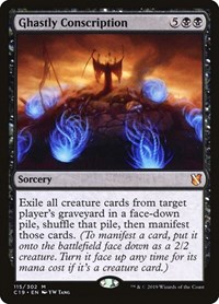 Ghastly Conscription, Commander 2019