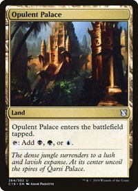 Opulent Palace, Commander 2019