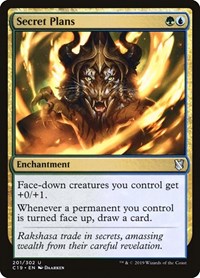 Secret Plans, Commander 2019