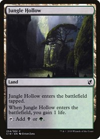 Jungle Hollow, Commander 2019