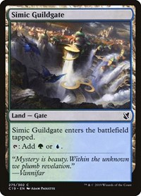 Simic Guildgate, Commander 2019