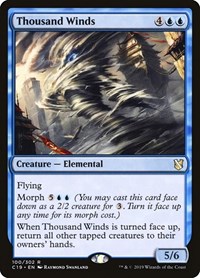 Thousand Winds, Commander 2019