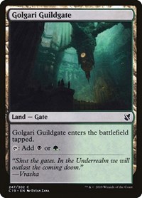 Golgari Guildgate, Commander 2019