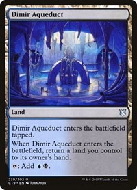 Dimir Aqueduct, Commander 2019