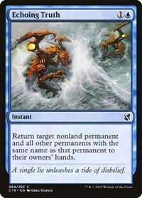 Echoing Truth, Commander 2019