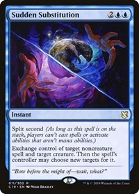 Sudden Substitution, Commander 2019