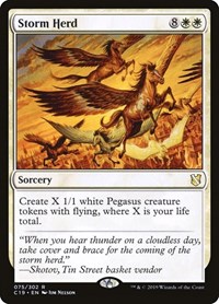 Storm Herd, Commander 2019