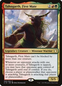 Tahngarth, First Mate, Commander 2019