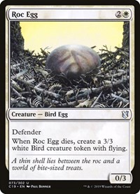 Roc Egg, Commander 2019