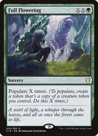Full Flowering, Commander 2019