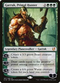 Garruk, Primal Hunter, Commander 2019