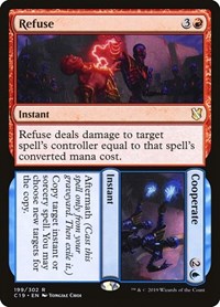 Refuse // Cooperate, Commander 2019
