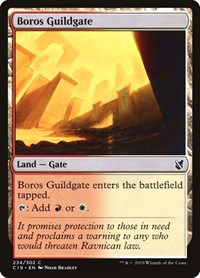 Boros Guildgate, Commander 2019