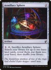 Armillary Sphere, Commander 2019