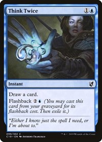 Think Twice, Commander 2019