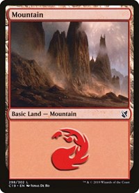 Mountain (298), Commander 2019