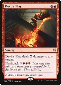 Devil's Play, Commander 2019