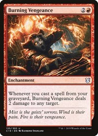 Burning Vengeance, Commander 2019