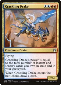 Crackling Drake, Commander 2019