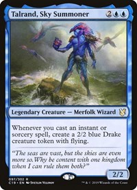 Talrand, Sky Summoner, Commander 2019