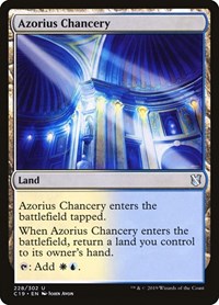 Azorius Chancery, Commander 2019
