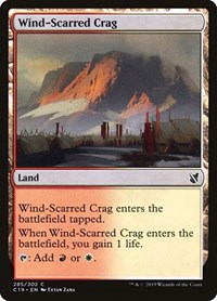 Wind-Scarred Crag, Commander 2019