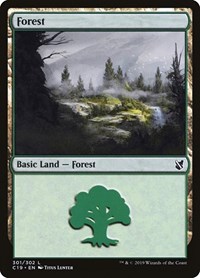 Forest (301), Commander 2019