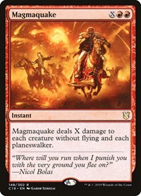 Magmaquake, Commander 2019