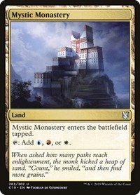 Mystic Monastery, Commander 2019
