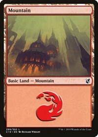 Mountain (299), Commander 2019