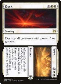 Dusk // Dawn, Commander 2019