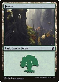 Forest (302), Commander 2019