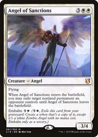 Angel of Sanctions, Commander 2019