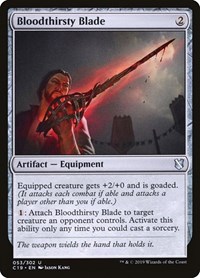 Bloodthirsty Blade, Commander 2019